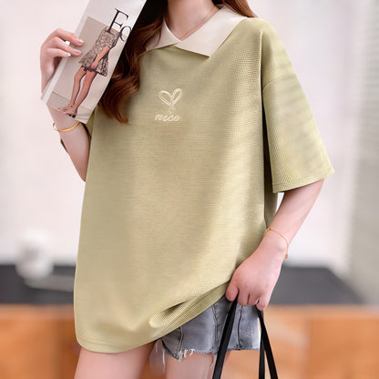 Lilou Heart Collar T-Shirt