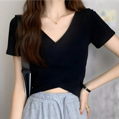 Elara Cross Curve T-Shirt