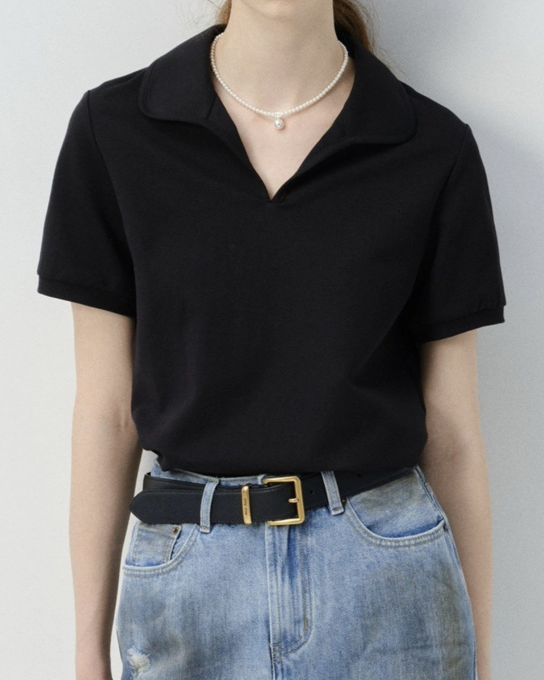 Lina Soft Collar T-Shirt