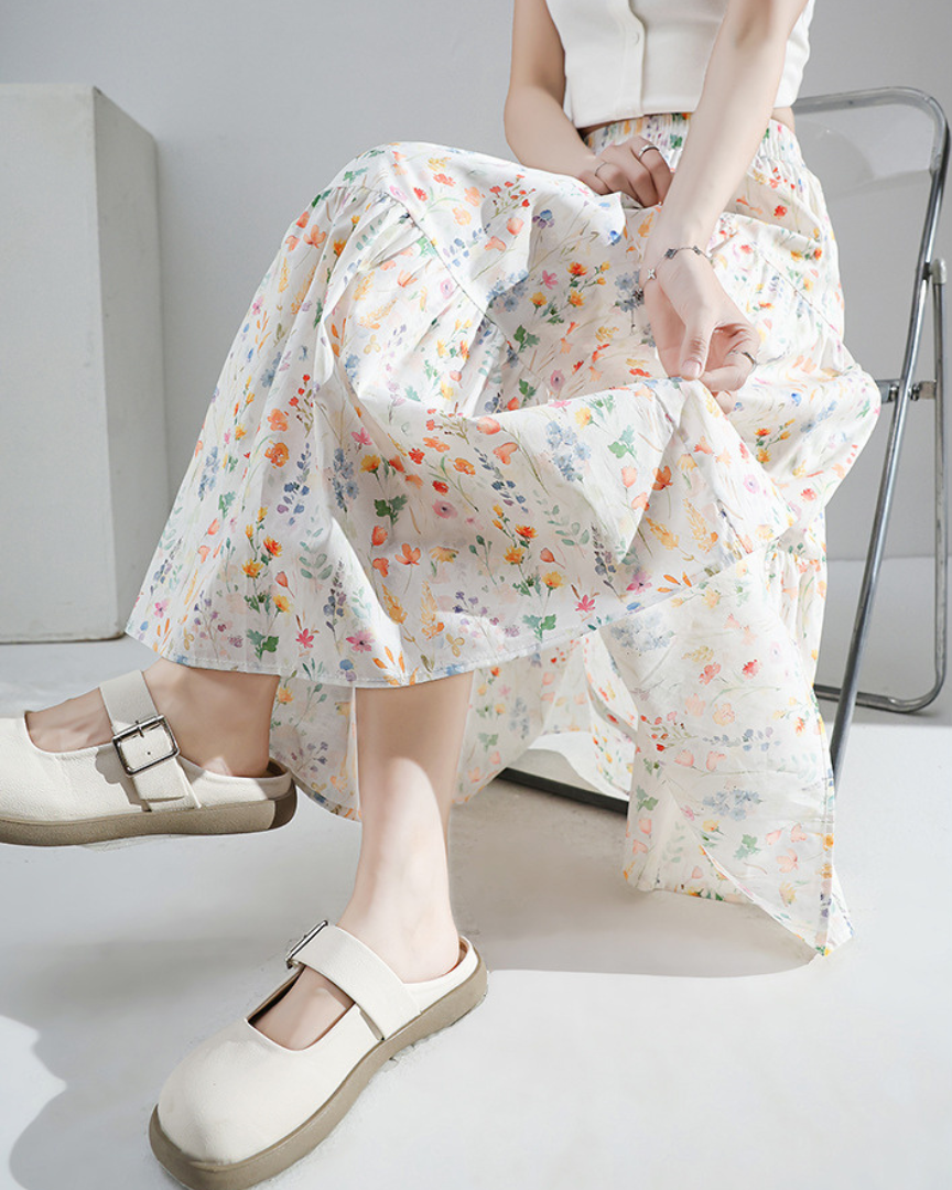Ivy Meadow Flow Maxi Skirt