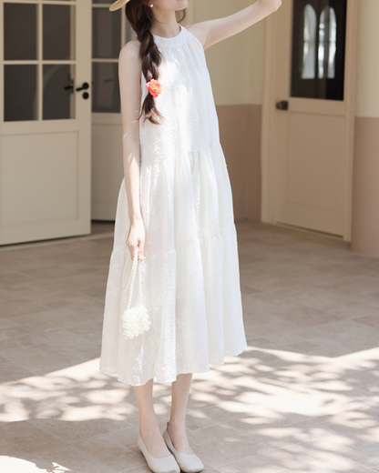 Noelle Bloom Tie-Back Dress