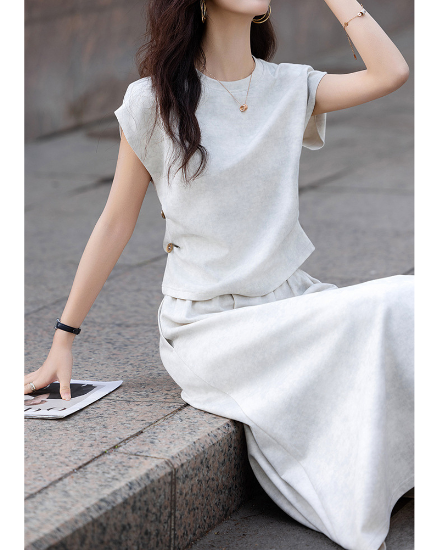 Mira Drift Cotton Maxi Set
