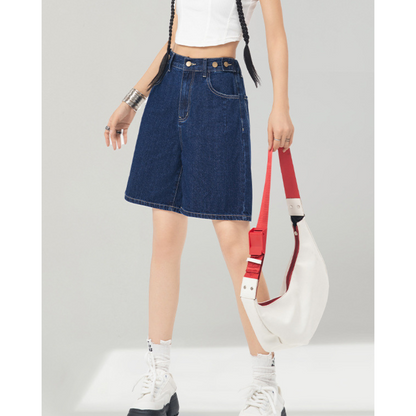 Tilda Free Waist Denim Shorts