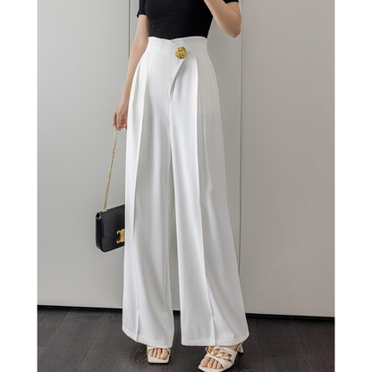 Lyra Gold Fold Trousers