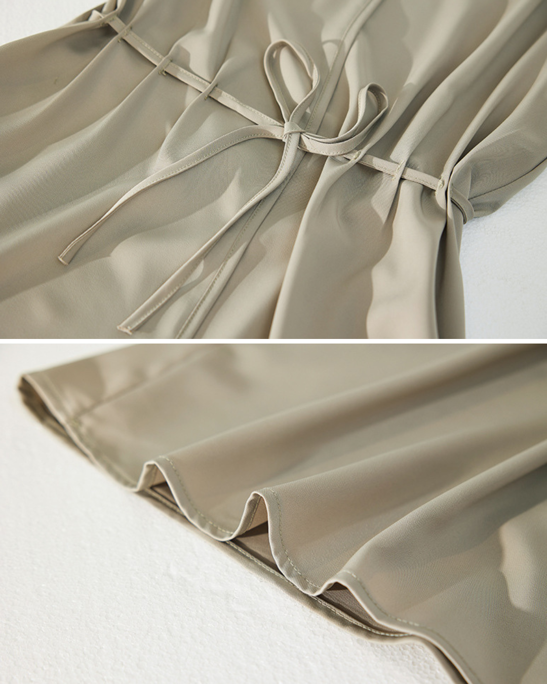 Lina Flow Waist Tie Dress