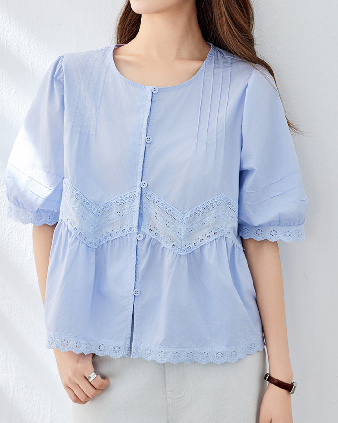 Elara Soft Bloom Blouse