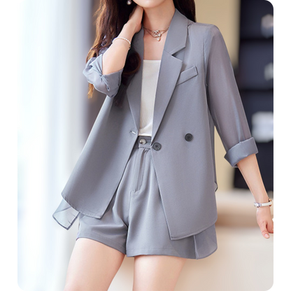 Evana Sheer Layered Set