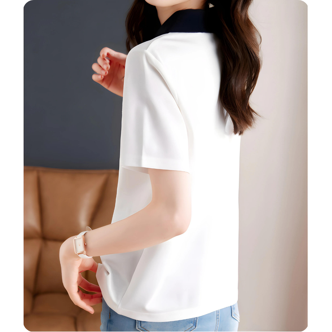 Milo Chic Cat Collar T-Shirt