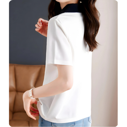 Milo Chic Cat Collar T-Shirt
