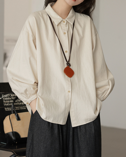 Elora Soft Drop Shoulder Shirt