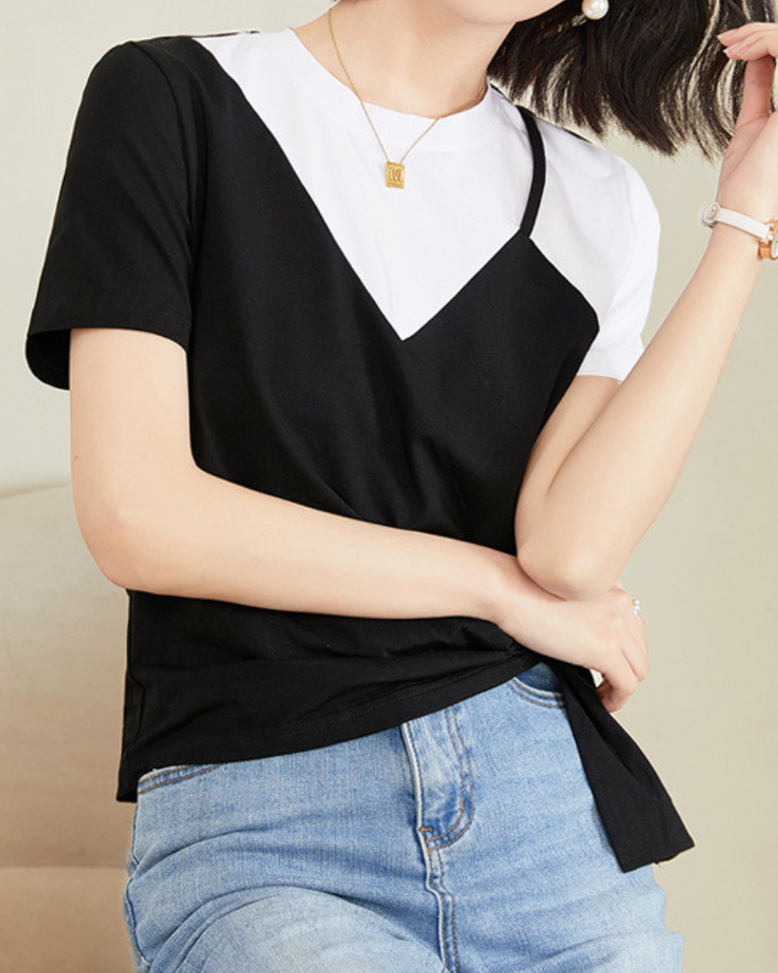 Lina Layered Camisole T-Shirt