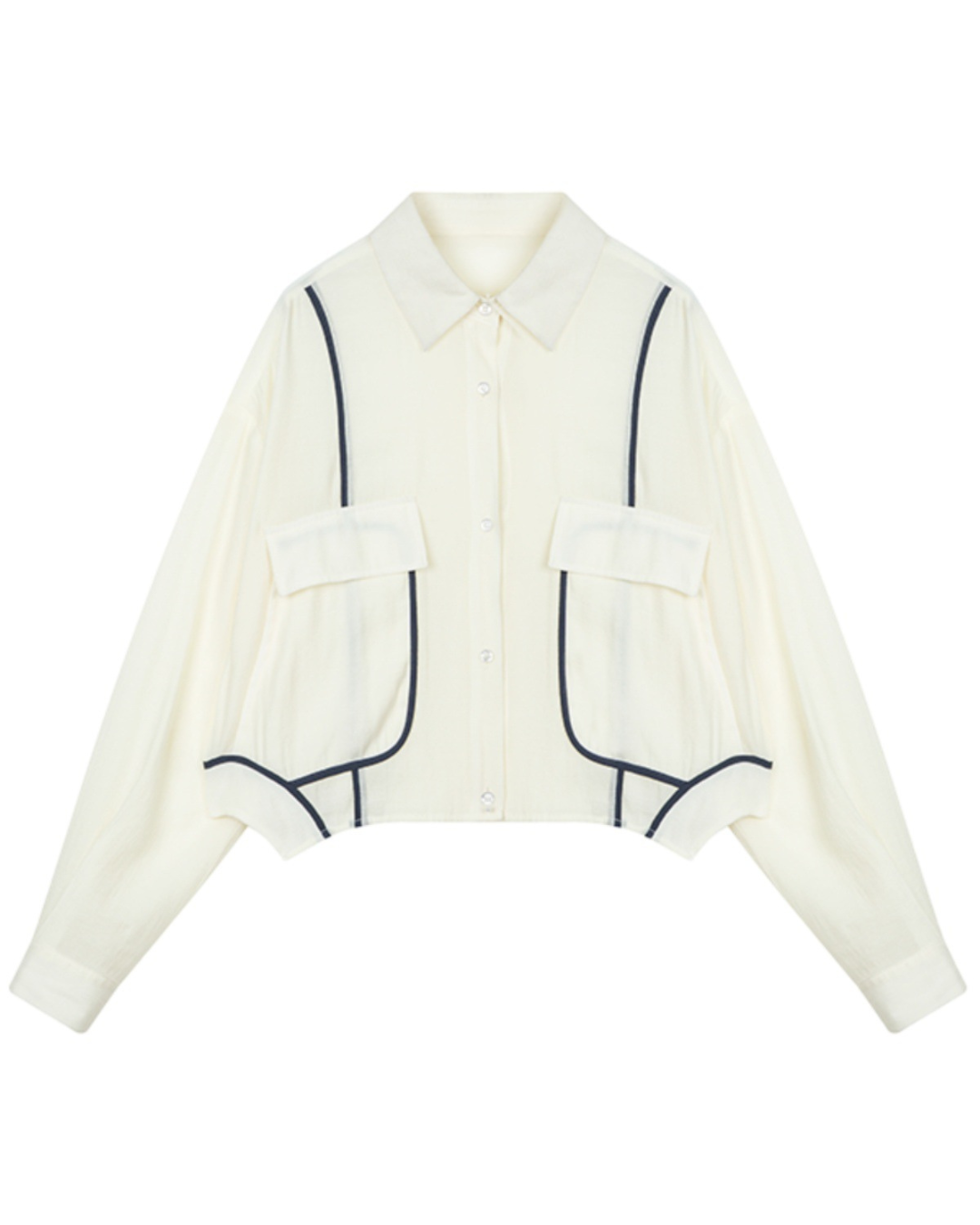 Mara Line Relaxed Collar Shirt