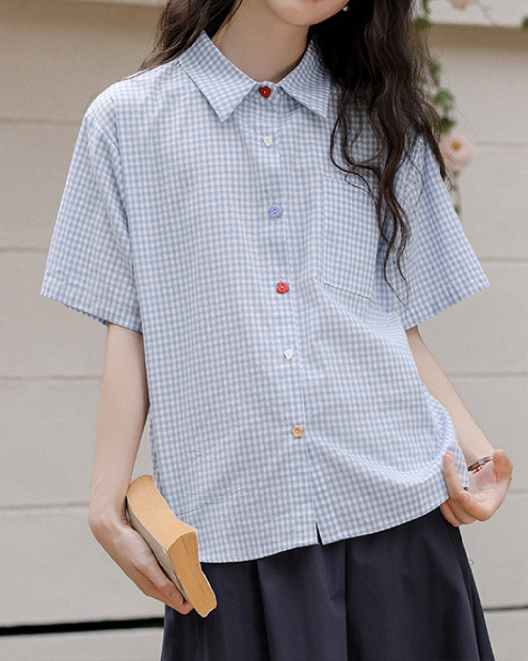 Elara Mood Gingham Shirt