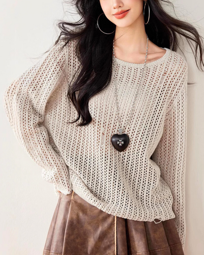 Miela Airy Net Knit