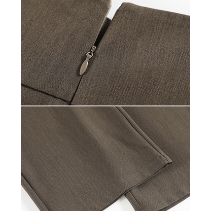 Arden Buckle Waist Wide Trousers