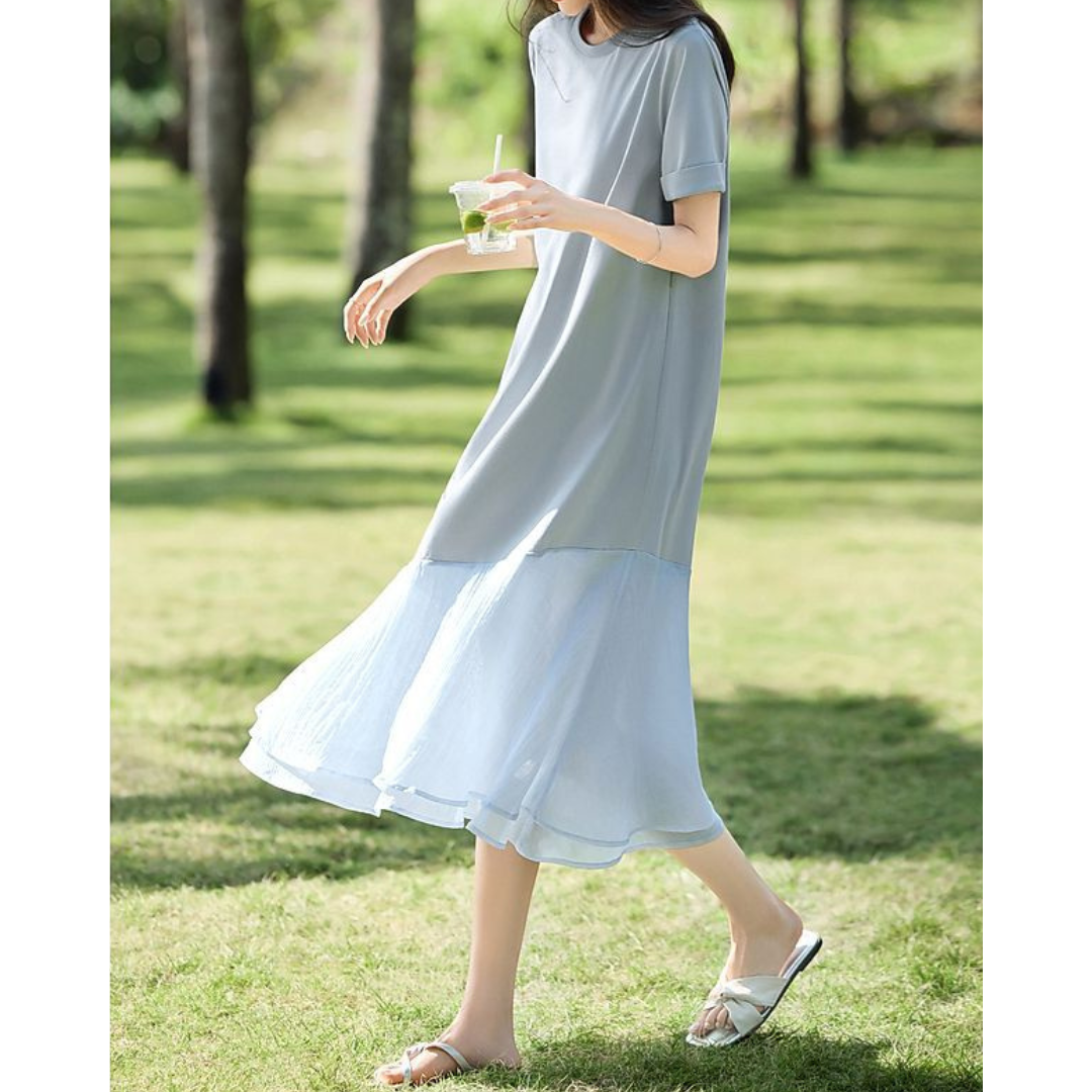 Skye Layer Soft Hem Dress