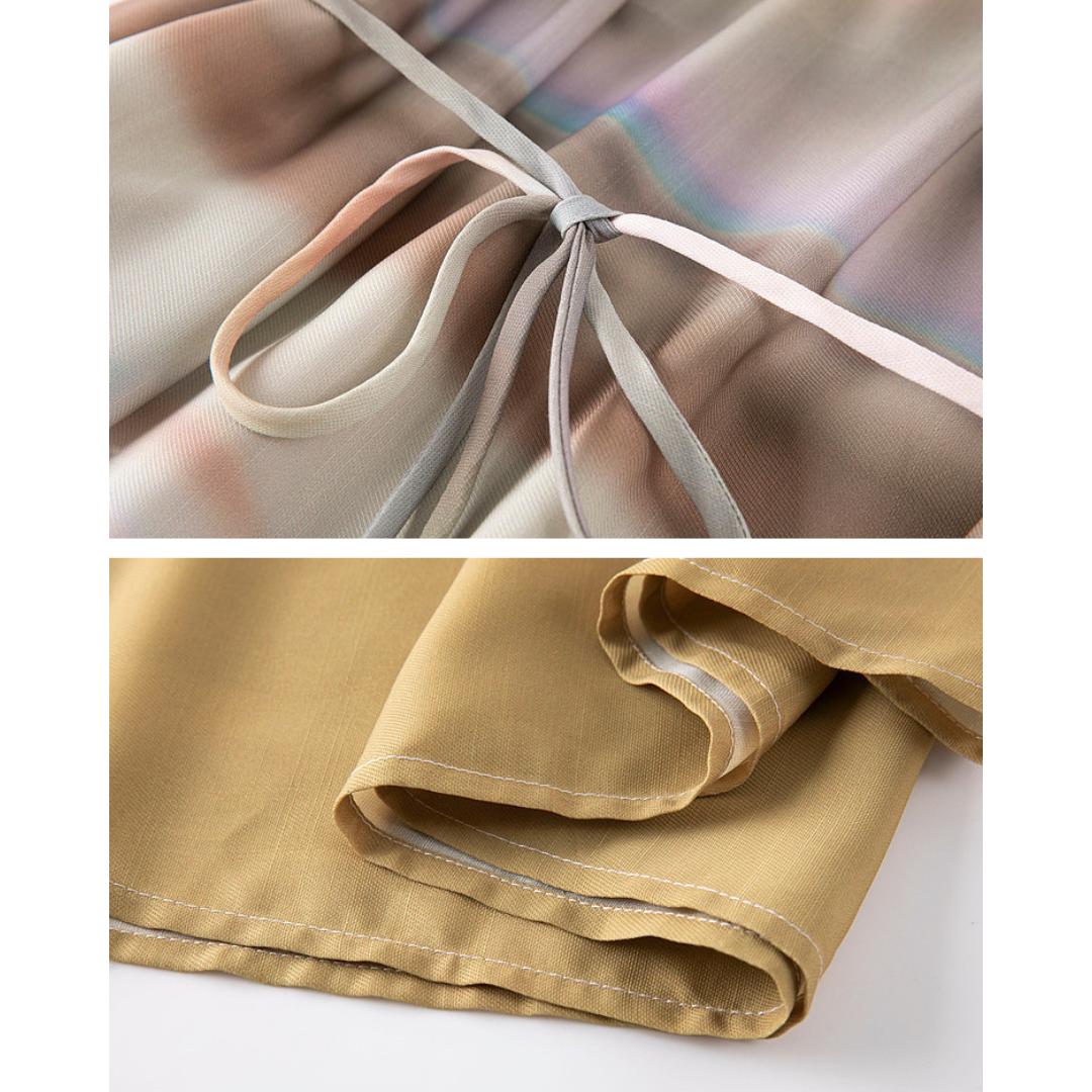 Driftlight Haze Layered Dress