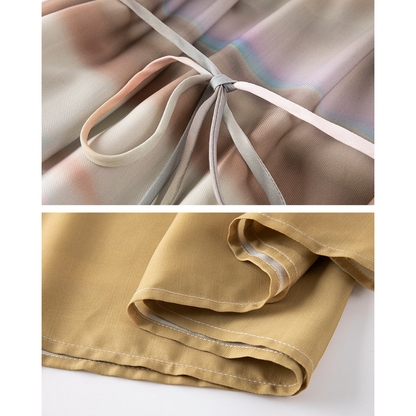 Driftlight Haze Layered Dress