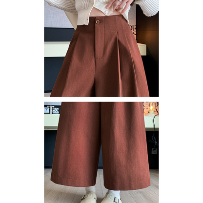 Mara Ease Crop Pleat Pants