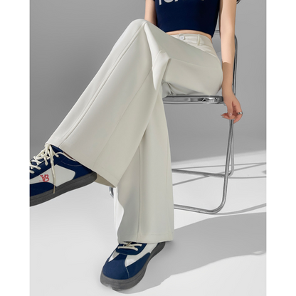 Isla Curve Stitch Wide Trousers