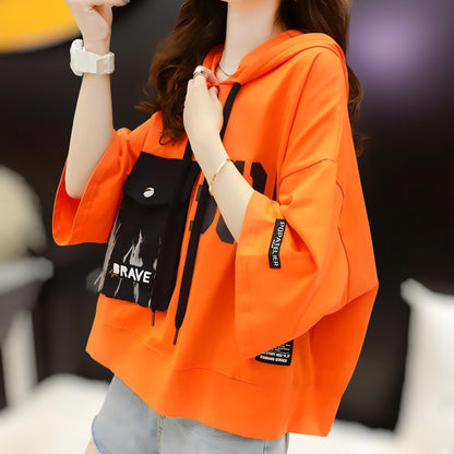 Brava Bold Pocket Hoodie T-Shirt
