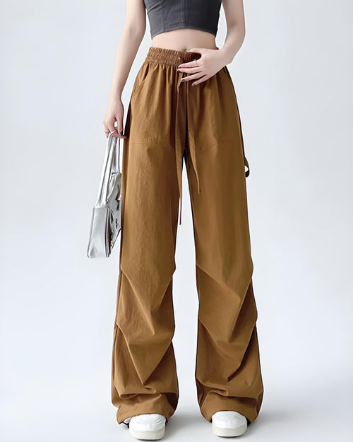 Mira Ease Drawstring Cargo Pants
