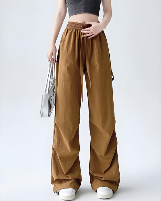 Mira Ease Drawstring Cargo Pants
