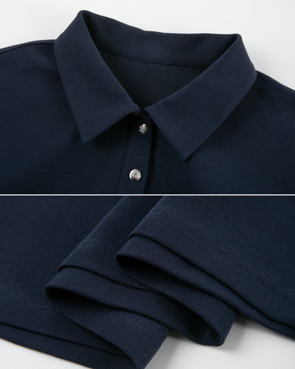 Serena Line Polo Midi Dress