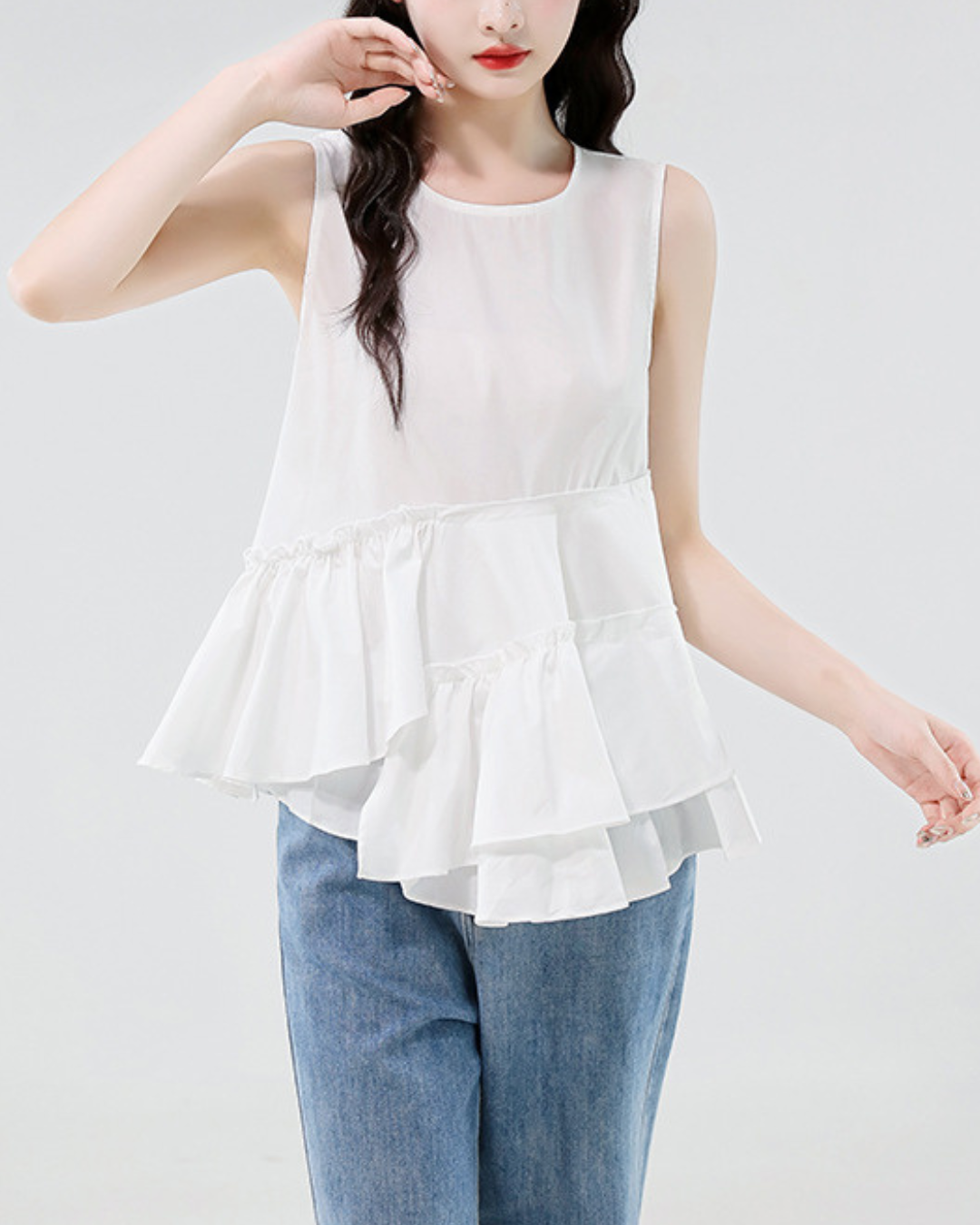 Alina Soft Curve Cotton Shirt