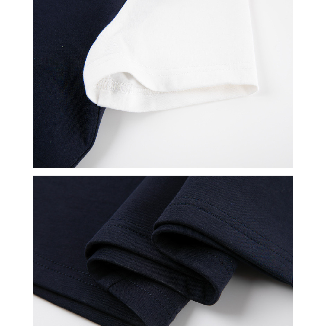 Elin Calm Layered Tee Dress
