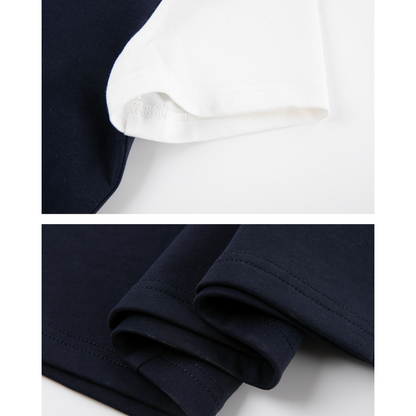 Elin Calm Layered Tee Dress
