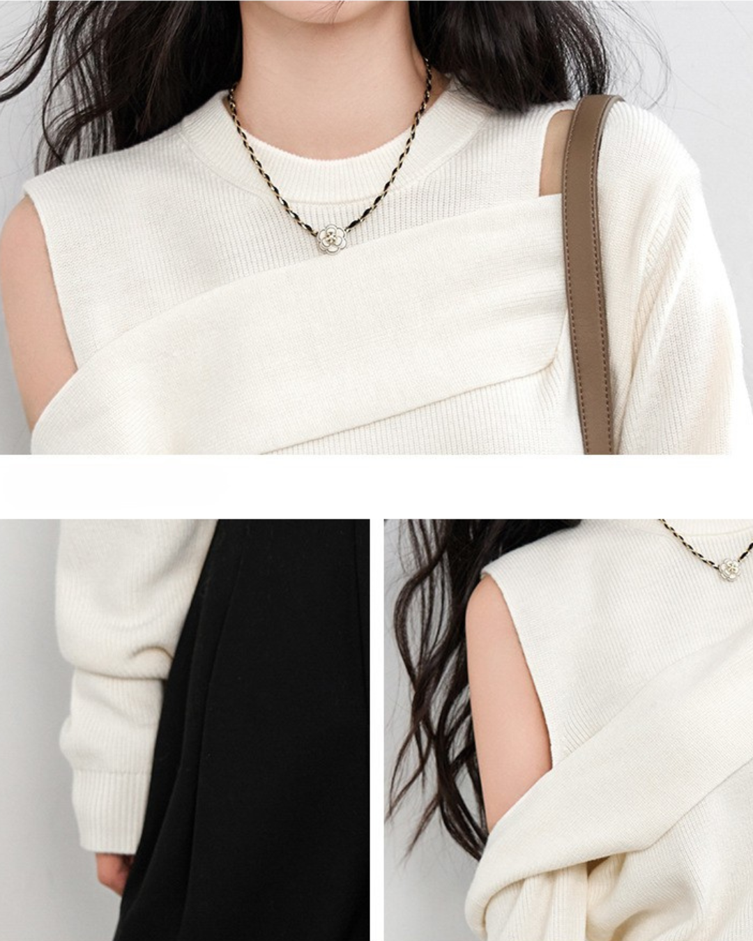 Elodie Off-Bar Knit Top