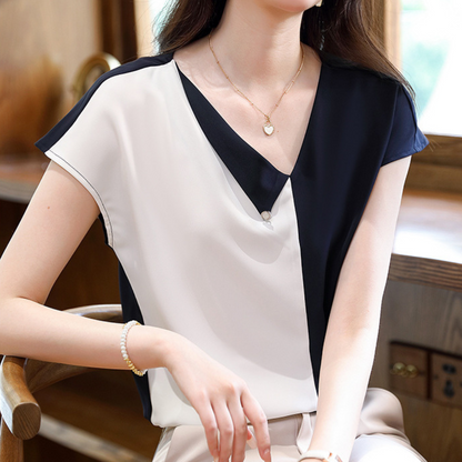 Elodie Split Panel T-Shirt