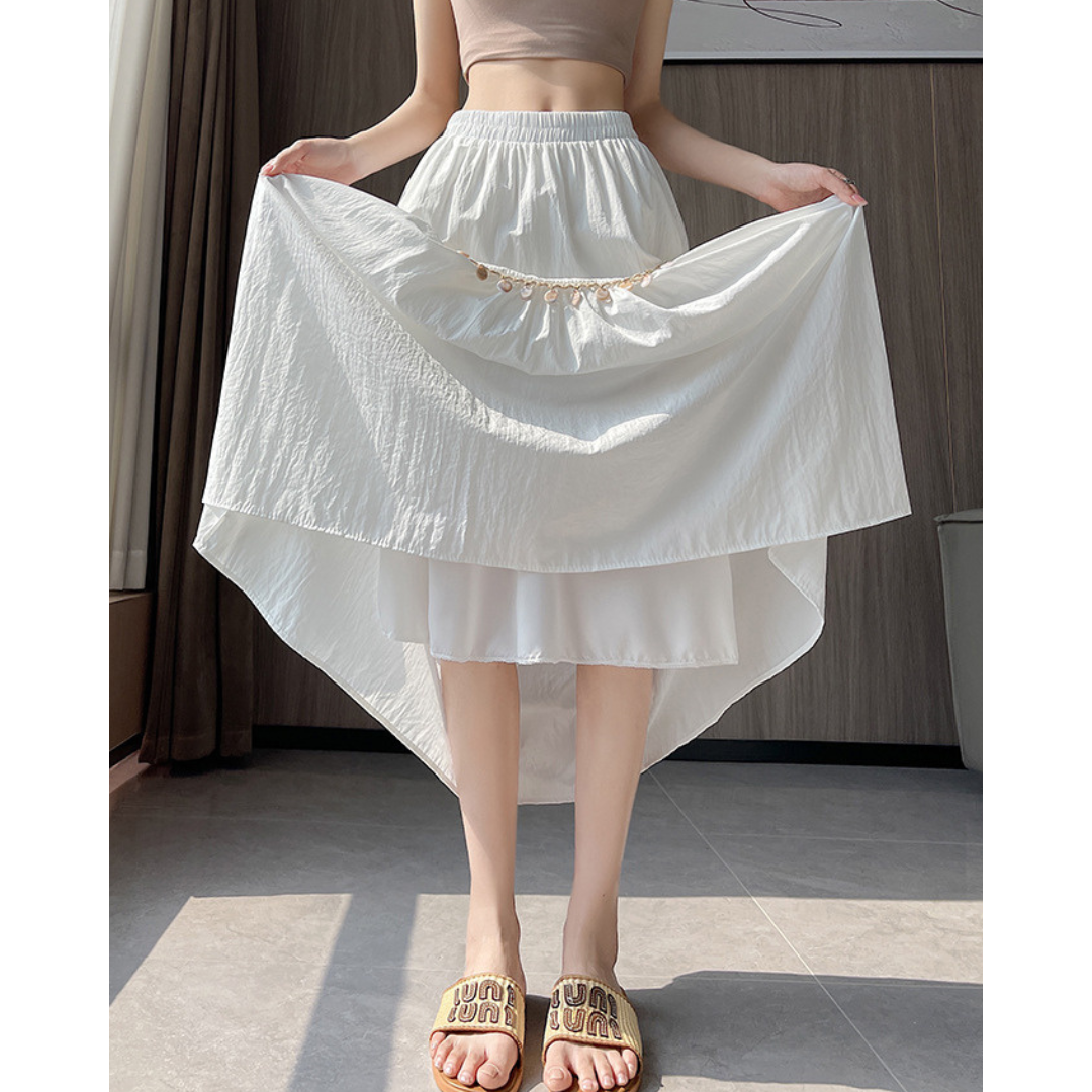 Solena Shell Trim Skirt