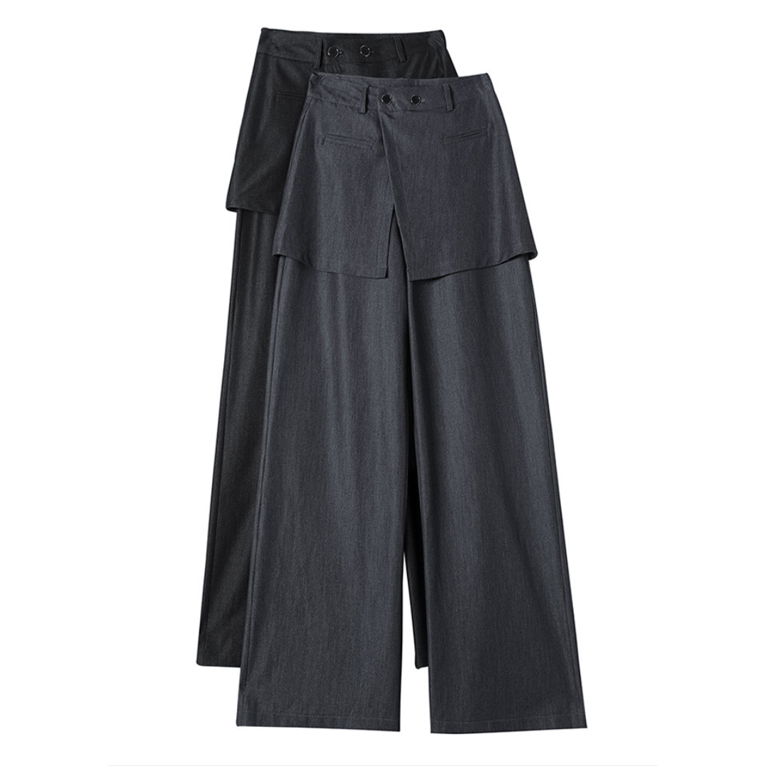 Lunel Layered Pleat Trousers