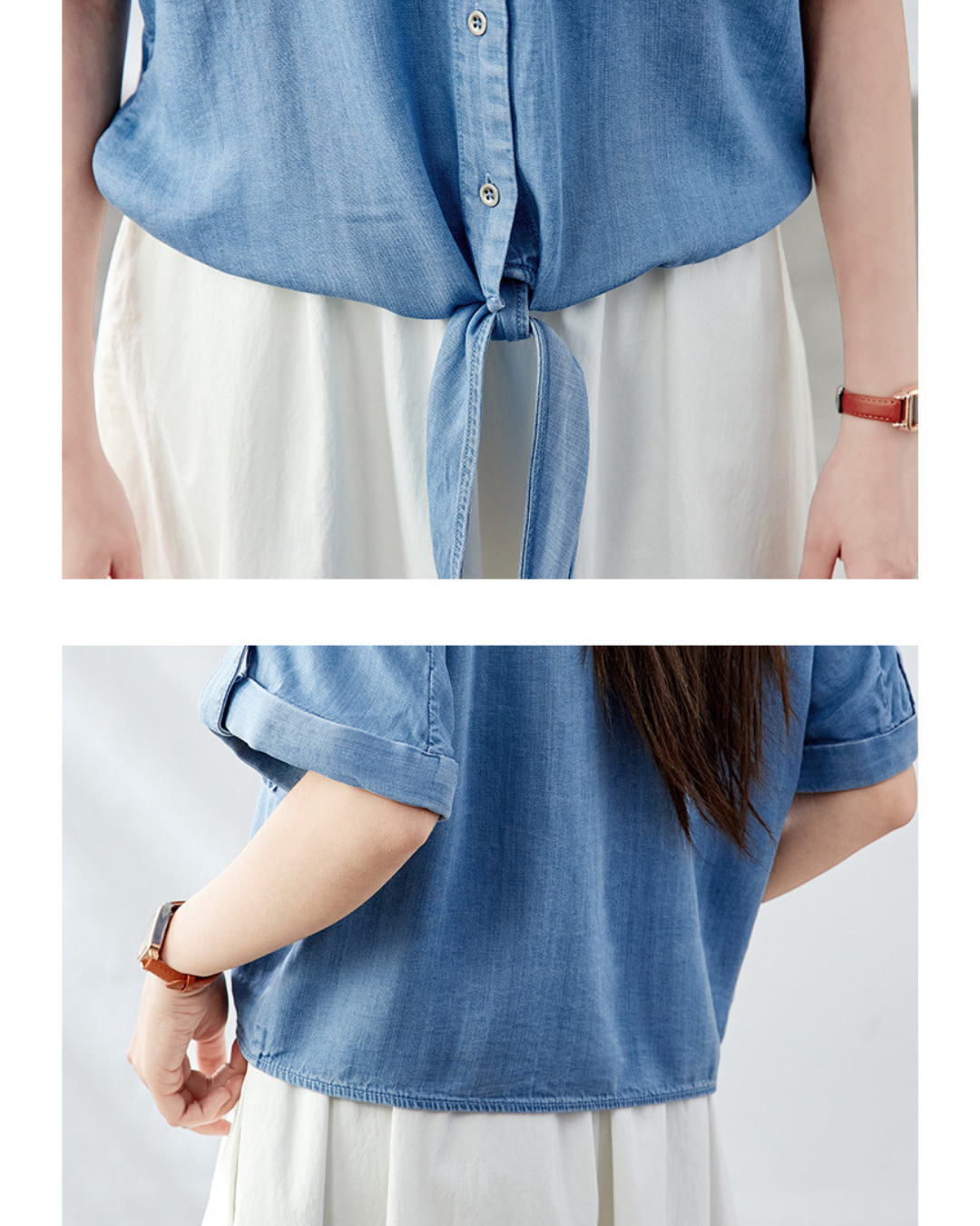 Livia Light Tie Shirt