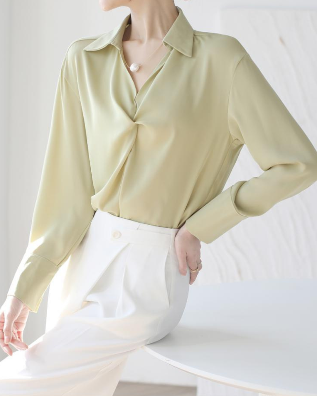 Elise Flow Light Drape Blouse