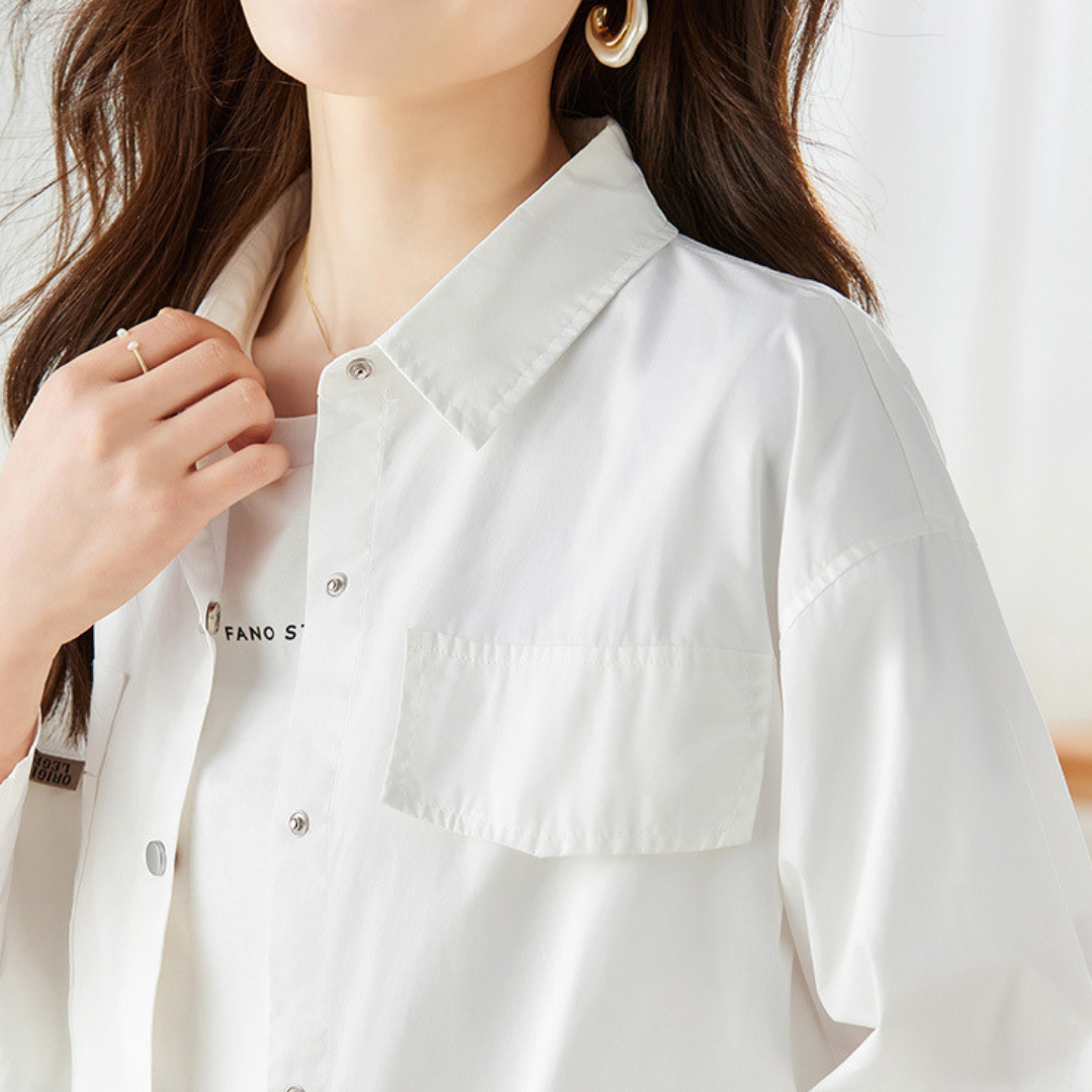 Noa Breeze Drawstring Shirt