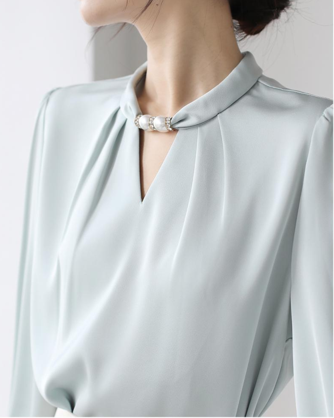 Lila Drift Long Sleeve Light Blouse