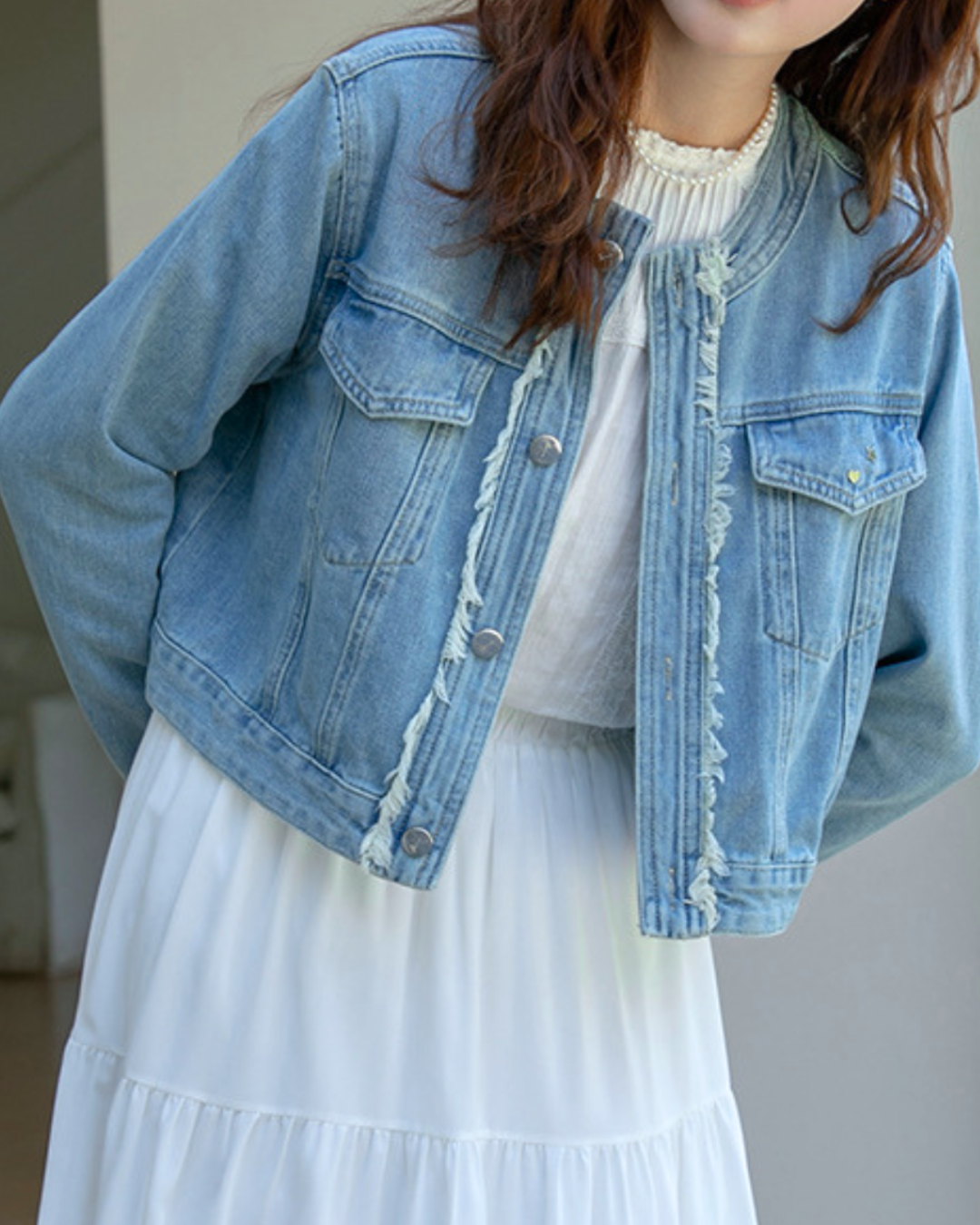 Isla Soft Edge Denim Jacket