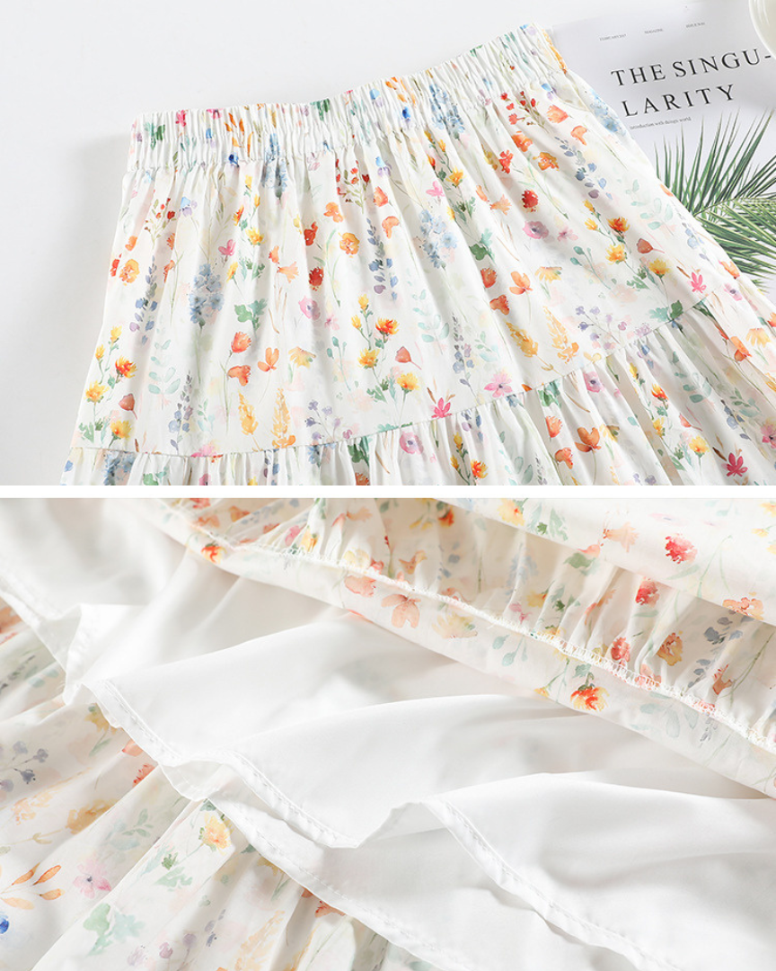 Ivy Meadow Flow Maxi Skirt