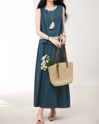 Lina Soft Lace Cotton Set