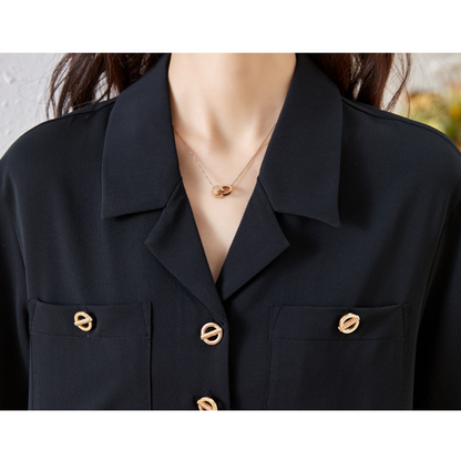 Mara Polished Pocket Shirt