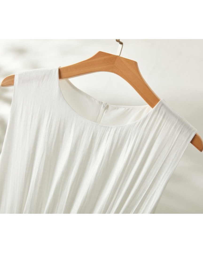 Elsa Drape Waist Flow Dress