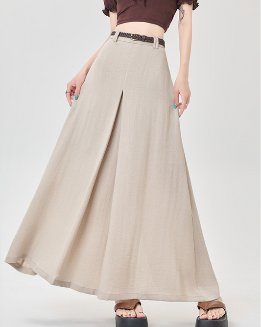 Rue Soft Pleat Maxi Skirt