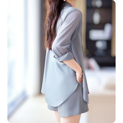 Evana Sheer Layered Set