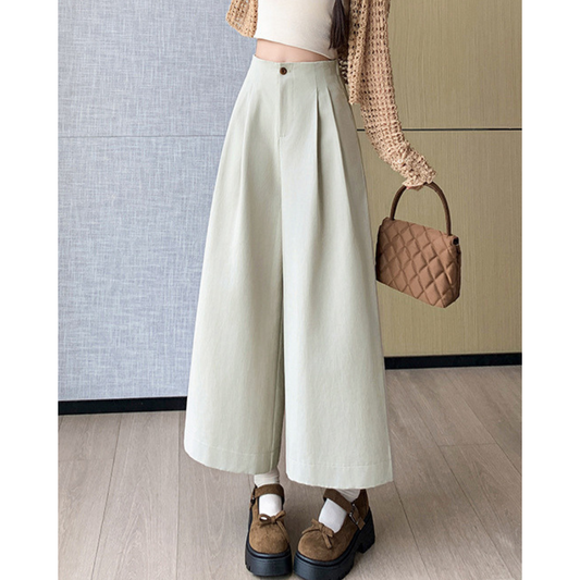 Mara Ease Crop Pleat Pants