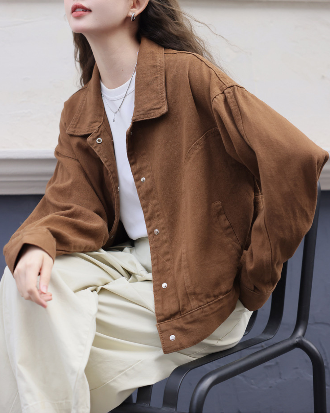 Fern Ease Soft Denim Jacket