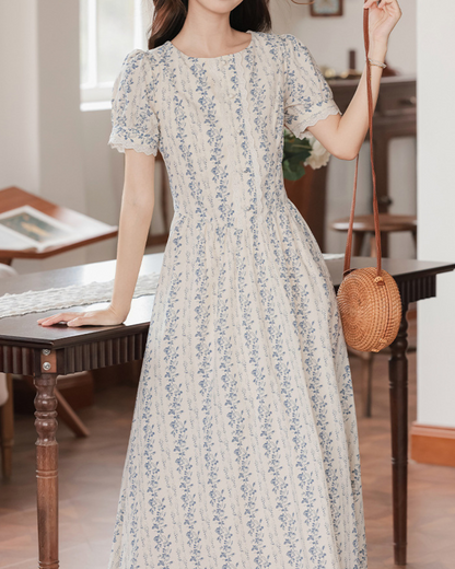 Mira Bloom Ditsy Flare Dress