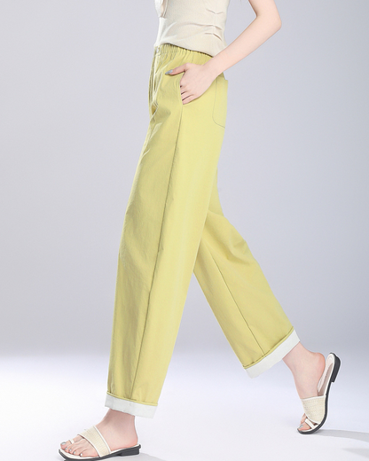 Liora Soft Roll Hem Pants